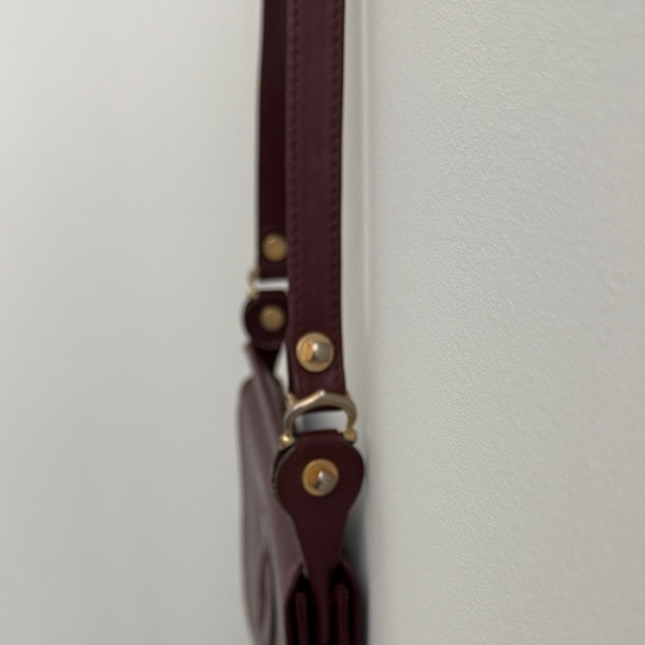 Cartier Deep Burgundy Crossbody Bag - Great shape. True Classic. - Picture 3 of 9